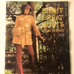 Vintage Coat Knitting Pattern Booklet